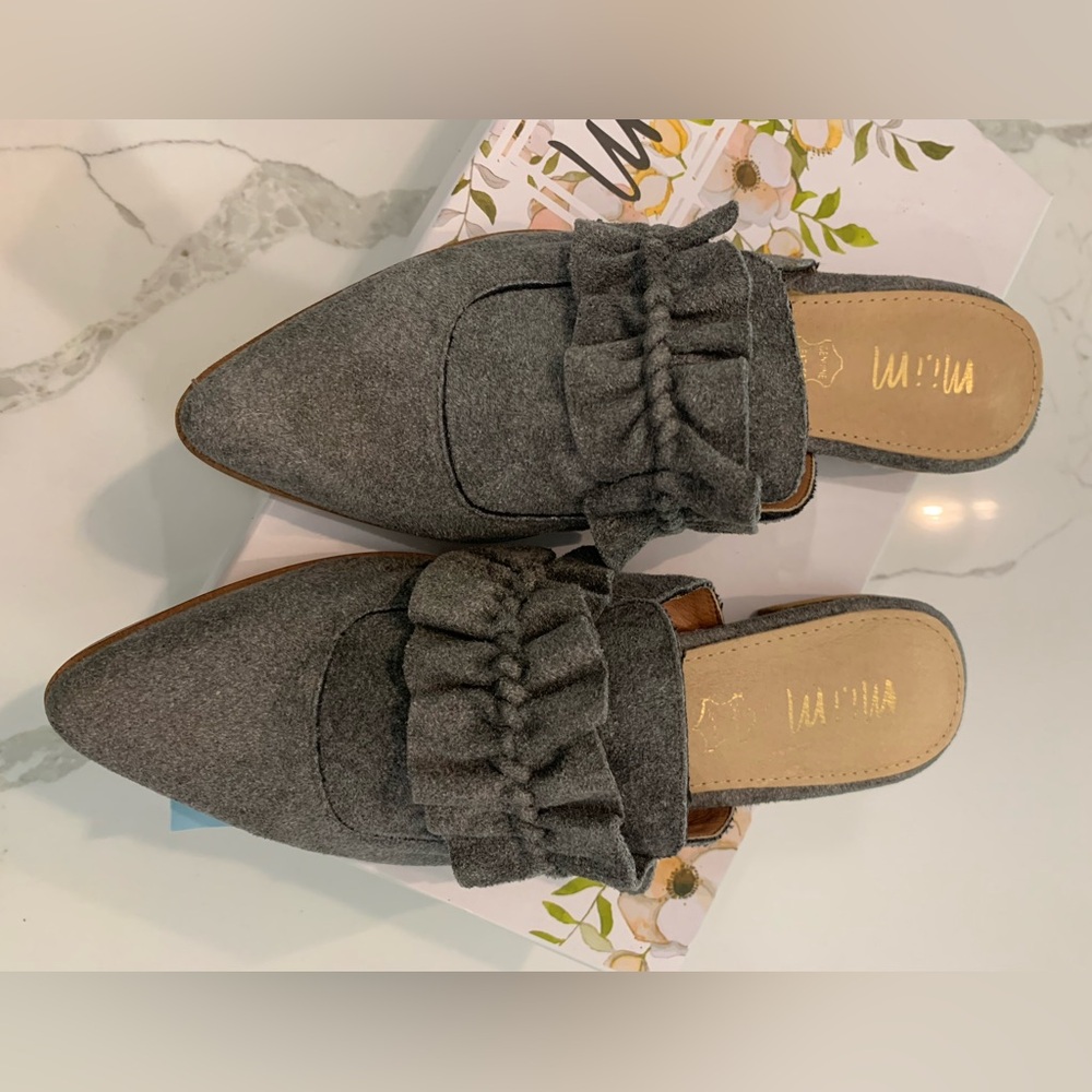 New Womens Mi.iM mule shoes size 7 - Picture 3 of 5